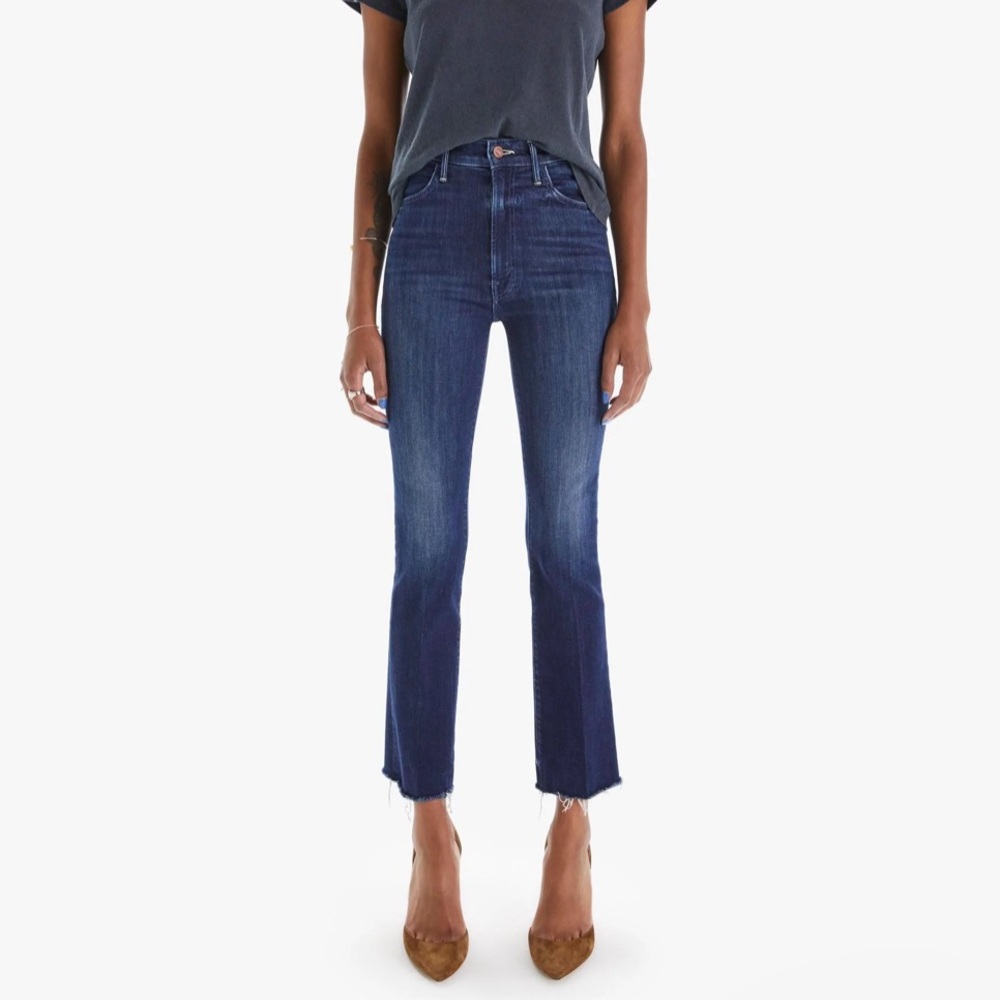 MOTHER Women’s Hustler Ankle Fray